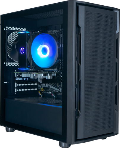 PC GameBox Core Mini - i5 / RTX3050 / Gamer PC - Intel Core i5-12400F Alder Lake 4,4 GHz processzor, NVIDIA GeForce RTX 3050 6 GB videókártya, 16 GB RAM DDR4 memória, 500 GB SSD,