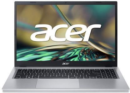 ACER Aspire A315-24P-R11R EzüstLaptop - AMD Ryzen 3 7320U, 15,6" matt 1920 × 1080, 8GB RAM LPDDR5, AMD Radeon Graphics, 512GB SSD, numerikus billentyűzet, USB 3.2 Gen 1, USB-C, Bluetooth, tömege 1,78 kg, DOS Licenc