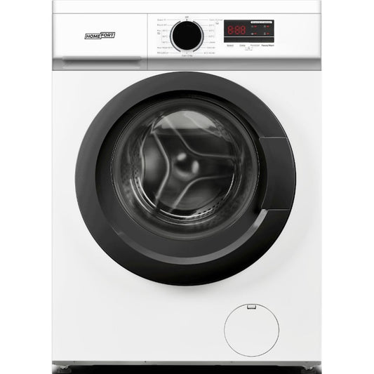 HOMEFORT HME17121UW Elöltöltős mosógép D,7 kg, Keskeny mélység,1200 ford/perc,80 dB, Inverter motor nélkül, Gőzfunkció nélkül