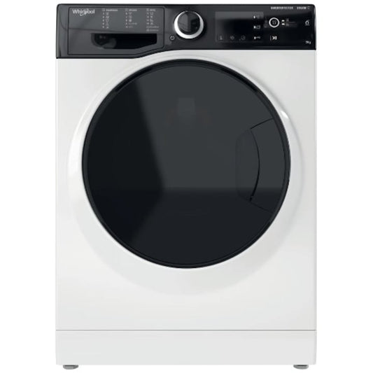 Whirlpool WRSB7259DEU Slim Mosógép, 7 kg, 1200 rpm, B osztály, Motor Inverter, kijelző Big digital, Fekete